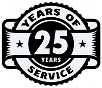 25 years of service